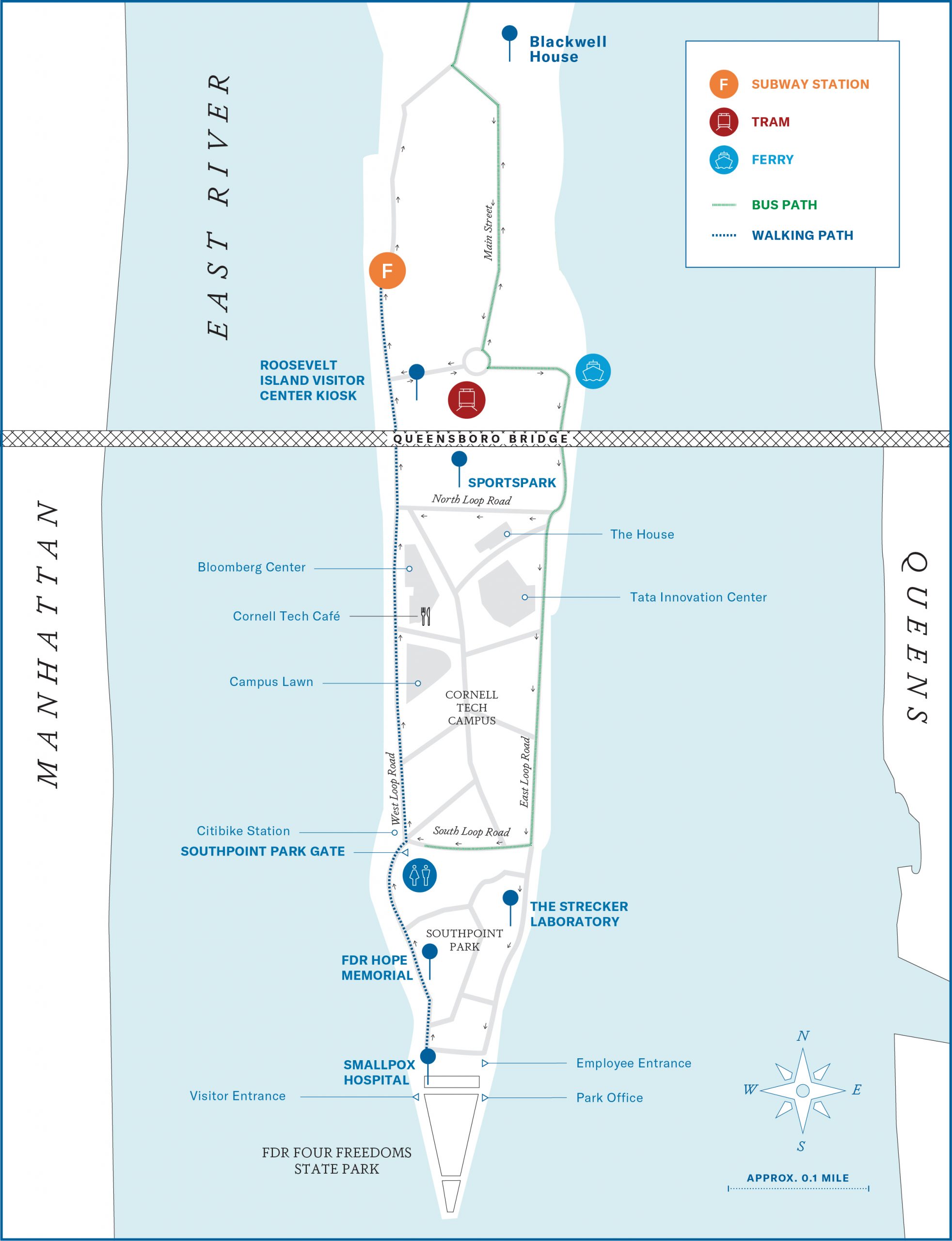 Map of Four Freedoms Conservancy Park
