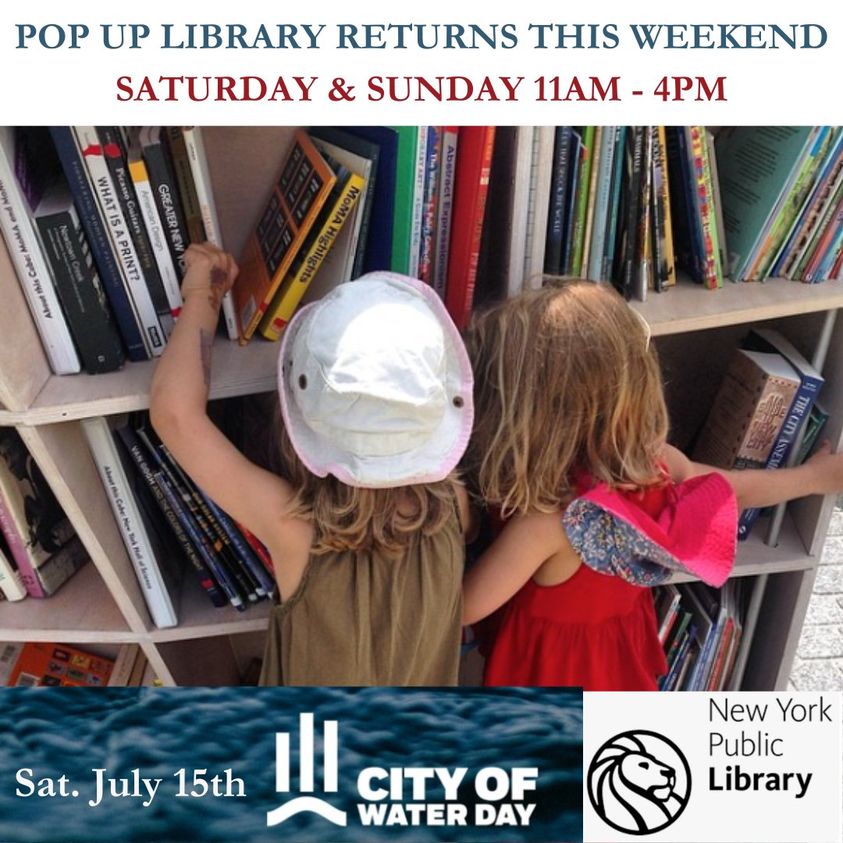 Thumbnail for Pop-Up Library & City of Water Day Post
