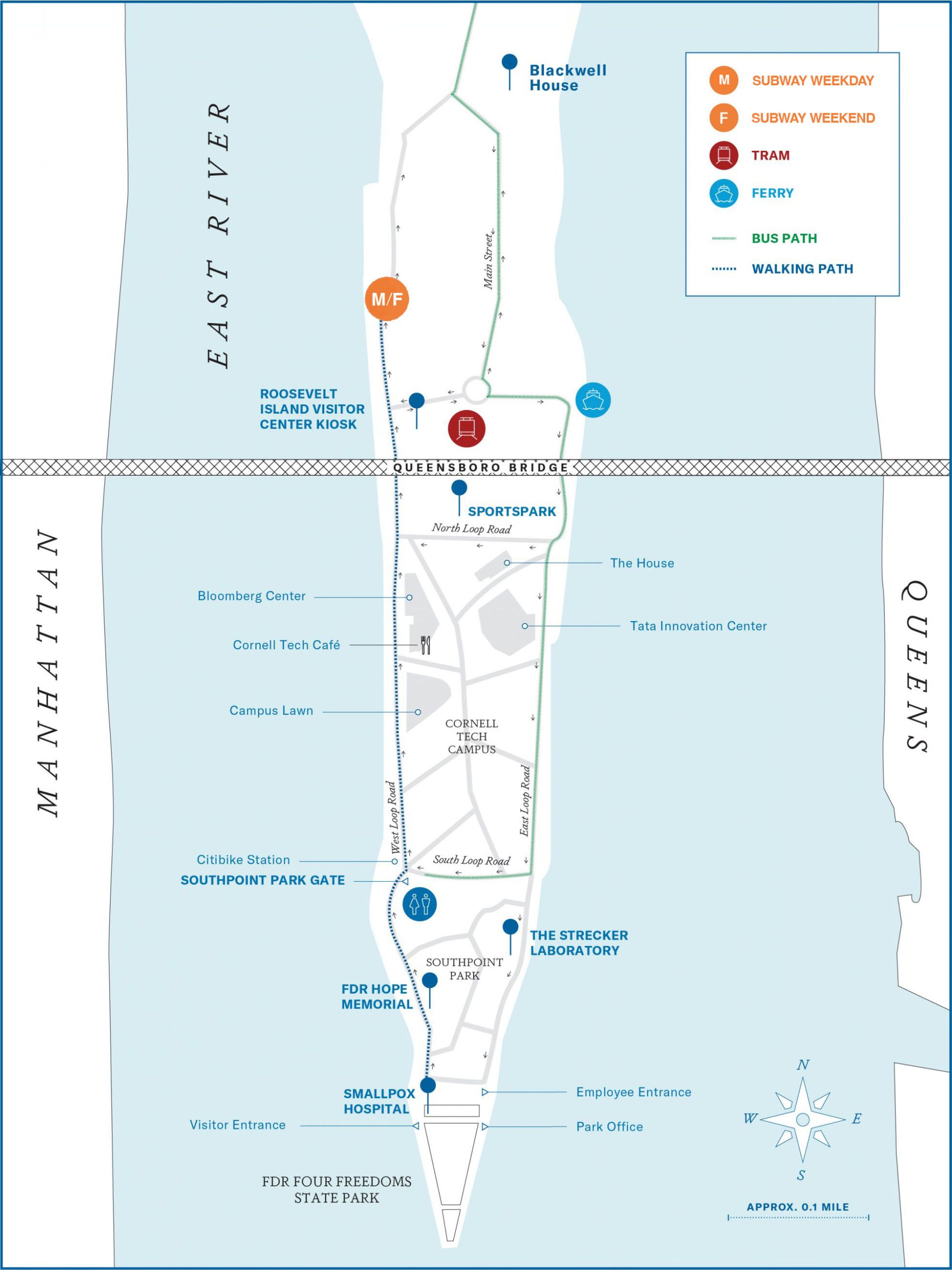 Map of Four Freedoms Conservancy Park
